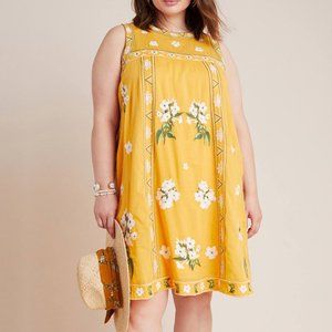 Shana embroidered swing dress Clearance